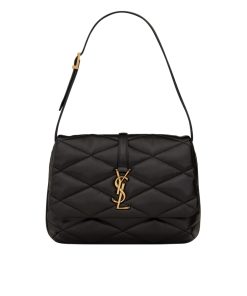 Alternative view of Saint Laurent Le 57 Hobo Bag In Quilted Black 21Cm 698567Aaao01000