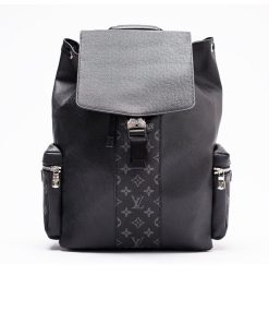 Alternative view of Louis Vuitton Lv Monogram Taigarama Outdoor Backpack Black 40Cm
