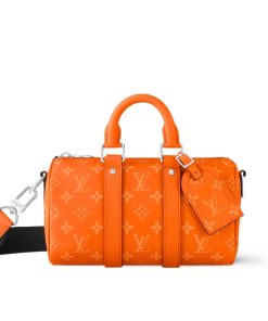 Louis Vuitton Keepall Bandoulière 25 Tangerine 25Cm M31044