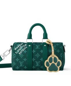 Louis Vuitton Keepall Bandoulière 25 Monogram Heritage Green 25Cm M12684