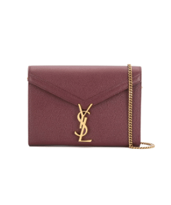 Alternative view of Saint Laurent Cassandra Chain Crossbody Bag Wine Red 582334Bowaw6476
