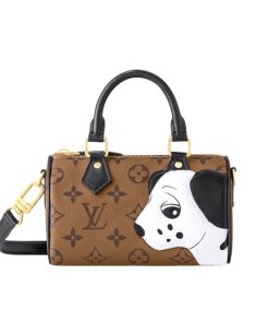 Louis Vuitton Nano Speedy Monogram Reverse Coated Canvas 16Cm M83688