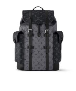 Louis Vuitton Christopher PM Backpack Monogram Eclipse Black 39Cm M46331