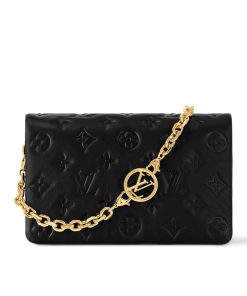 Alternative view of Louis Vuitton Pochette Coussin Black 20Cm M82116