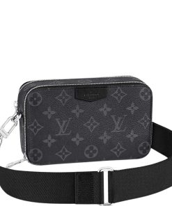 Louis Vuitton Lv Alpha Wearable Black 18Cm