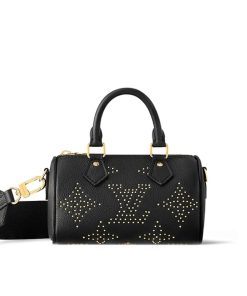 Louis Vuitton Nano Speedy Black 16Cm M46745