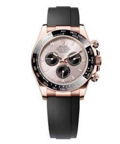 Alternative view of Rolex Cosmograph Daytona Gold Everose Oysterflex 40Mm