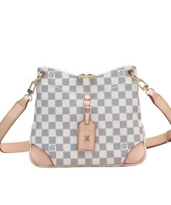 Alternative view of Louis Vuitton Odéon Shoulder Bag Damier Azur 26Cm