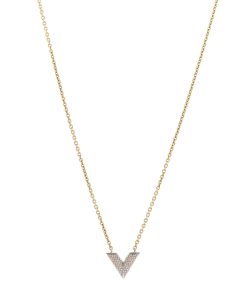 Alternative view of Louis Vuitton Crystal Essential V Necklace M68033