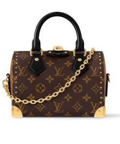 Louis Vuitton Speedy Trunk 20 Monogram Canvas 20Cm M13146