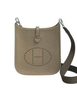 Hermes Evelyne 16 Amazone Bag Olive Green 16Cm