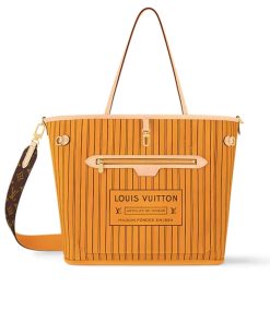 Alternative view of Louis Vuitton Neverfull Bandoulière Inside Out Monogram Jaune Safran 33Cm M11947