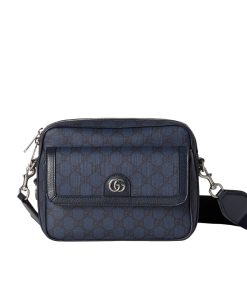Alternative view of Gucci Ophidia Small Crossbodybag Dark Blue 20Cm 802170 Facjy 8441