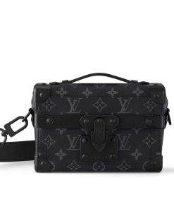 Alternative view of Louis Vuitton Soul Trunk Bag Monogram Black 19Cm M11743