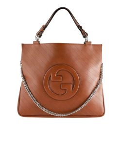 Gucci Blondie Small Tote Bag Brown 30Cm