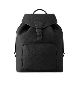 Louis Vuitton Montsouris Backpack Black 45Cm M23127
