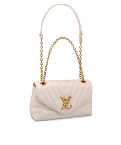 Louis Vuitton New Wave Chain Bag MM Ivory 24Cm M58549