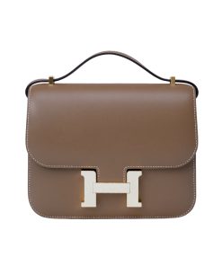 Alternative view of Hermes Constance Mini Etoupe Epsom Dark Beige 18Cm