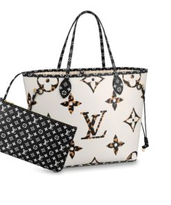 Alternative view of Louis Vuitton Neverfull MM Giant Jungle Ivory 31Cm M44716
