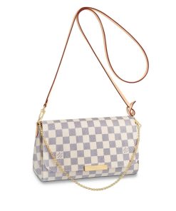 Alternative view of Louis Vuitton Favorite MM Damier Azur 25Cm N41275