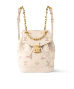 Alternative view of Louis Vuitton Nano Noé Backpack Bicolor Eden 19Cm M13656