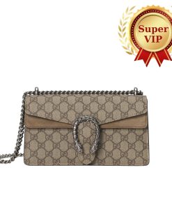 Alternative view of [Super Vip 1:1] Gucci Dionysus Medium Shoulder Bag Beige Ebony GG Supreme 28cm 499623 92TJN 8660