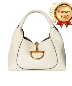 [Super Vip 1:1] Gucci Softbit Medium Top Handle Bag White Leather 27Cm ‎837467 Aaeao 9050