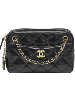 Alternative view of Chanel Mini Camera Case Black 18Cm As5190 B18306 94305