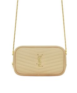 Saint Laurent Mini Lou In Quilted Leather Bag Beige 19Cm 748849Dv7012721