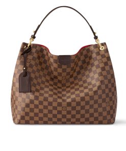 Louis Vuitton Graceful MM Damier Ebene Brown 41Cm N44045