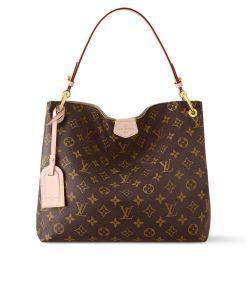 Alternative view of Louis Vuitton Graceful PM Monogram Canvas Beige 35Cm M43701