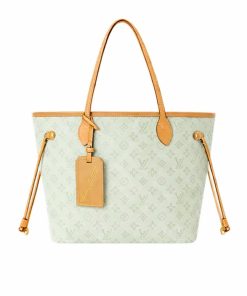 Alternative view of Louis Vuitton Neverfull MM Monogram Origine Green 31Cm