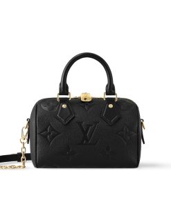 Louis Vuitton Speedy Bandoulière 20 Black 20Cm M58953