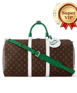 Alternative view of [Super Vip 1:1] Louis Vuitton Keepall Bandoulière 50 Monogram And Green 50Cm M13926