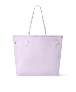 Alternative view of Louis Vuitton Neverfull Inside Out MM Monogram Misty Lilac 31Cm