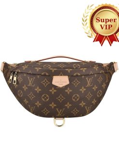 [Super Vip 1:1] Louis Vuitton Bumbag Monogram Canvas Brown 37Cm M43644
