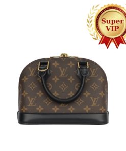 Alternative view of [Super Vip 1:1] Louis Vuitton Alma Bb Monogram Canvas Black 23Cm