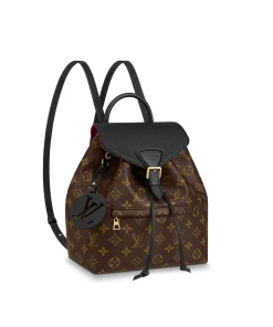 Louis Vuitton Montsouris PM Black 33Cm M45515