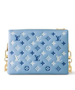 Louis Vuitton Coussin PM Coussin Bag Blue 26Cm M22953