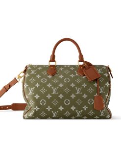Alternative view of Louis Vuitton Speedy P9 Bandoulière 40 Bag Green Sancha 40Cm M15244