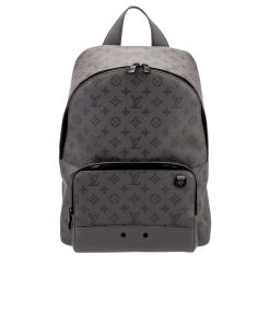 Alternative view of Louis Vuitton Monogram Shadow Racer Backpack Grey 38Cm