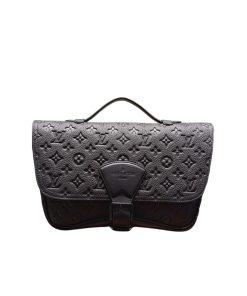 Alternative view of Louis Vuitton Messenger Crossbody Bag Monogram Black 29Cm