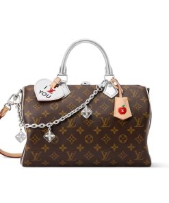 Alternative view of Louis Vuitton 57th Street NYC Speedy Bandoulière 30 Monogram Silver 30cm M27324