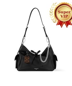 Alternative view of [Super Vip 1:1] Louis Vuitton Carryall Cargo Vibe PM Black 33Cm M24861