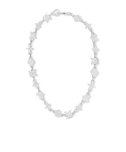 Alternative view of Louis Vuitton Monogram Craggy Necklace Silver M01880