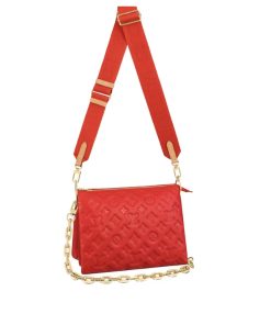 Louis Vuitton Coussin PM Red 26Cm M57792