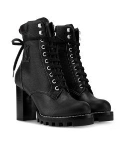 Alternative view of Louis Vuitton Star Trail Ankle Boot Black 1Aiub8