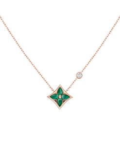 Alternative view of Louis Vuitton Color Blossom Bb Star Necklace Green Q93894