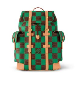 Alternative view of Louis Vuitton Runway Christopher MM Backpack Green 44Cm N40564