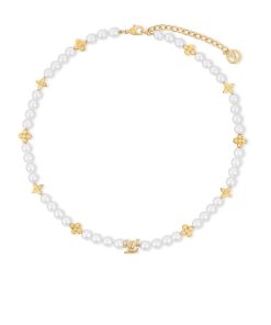 Louis Vuitton My Lv Pearl Necklace M01990